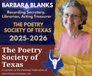 Barbara Blanks, Recording Secretary, Librarian, and Acting Treasurer